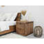 Caelo 40cm W Solid Wood Bedside Table