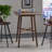 Chesterville dining room table，Modern Bar Height 42" Dining Table, Rubberwood Legs and Laminate Table Top-1416972307