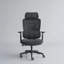 Chaise de bureau ergonomique (noire)