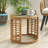 Taranto Round Metal Outdoor Side Table , 18.25'' in. W 18.25'' in. D-121771412
