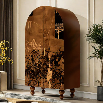 Armoire haute à deux portes Vintage