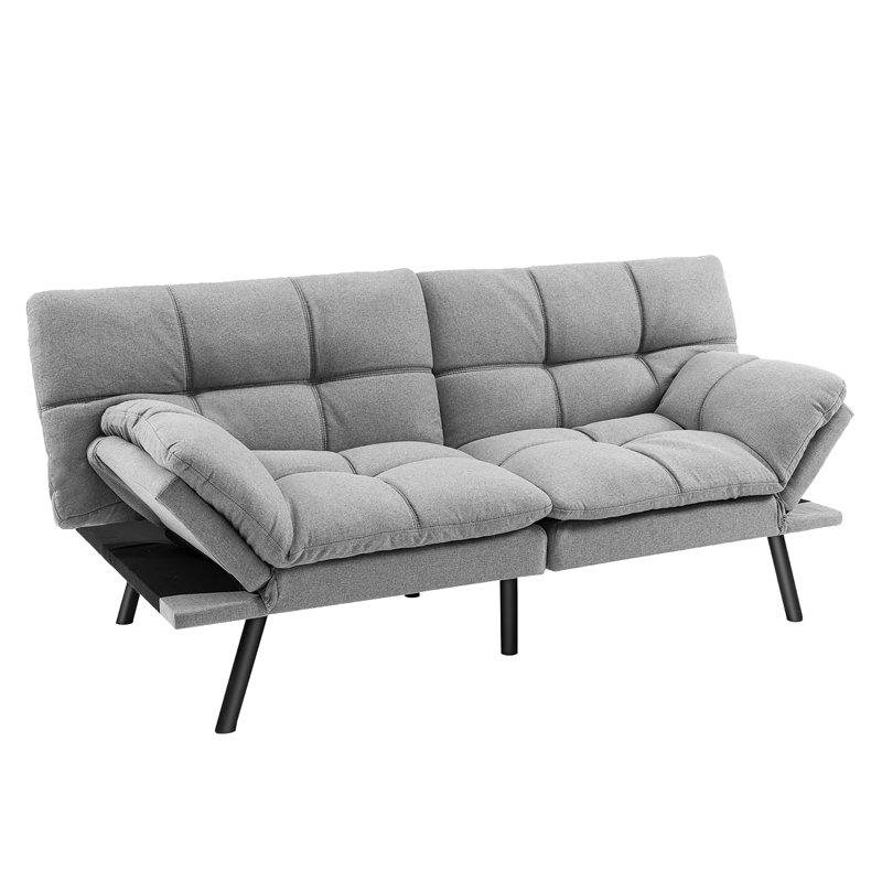 Canapé convertible en polyester 72 po Betzayda