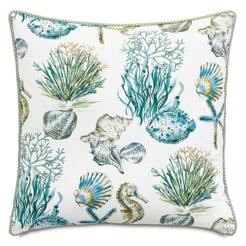 Grenada Square Pillow Cover & Insert, 27"H x 27"W