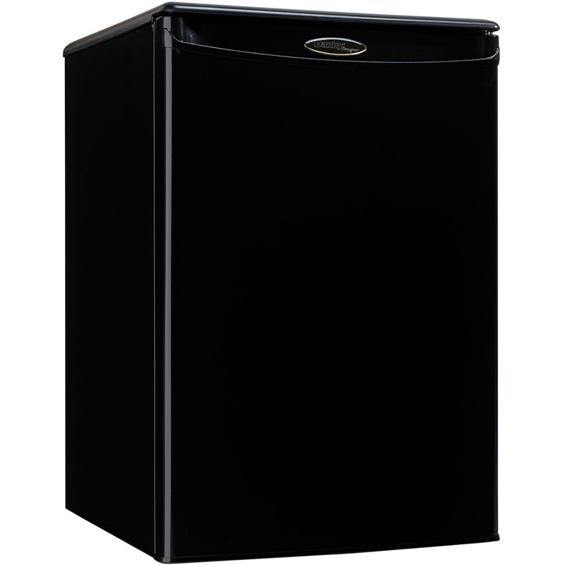 Danby 2.6 Cubic Feet Freestanding Mini Fridge, Black
