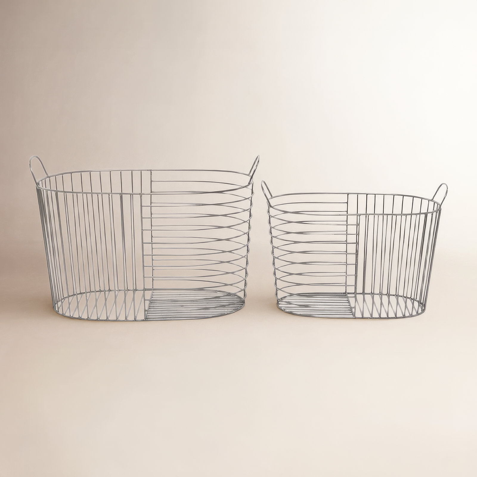 Abbie Decorative Basket, 14.3" H x 20.9" W x 12.5" D, Black