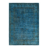 Izaki One-of-a-Kind 4' 2" X 5' 10" Hand Knotted Area Rug