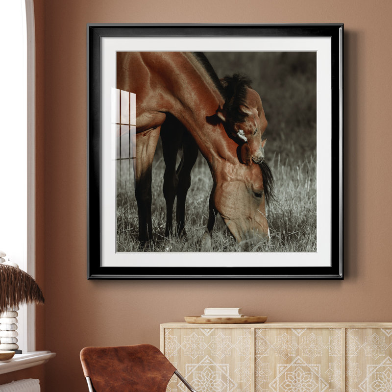 Un lien ininterrompu - photographie, Toile avec cadre noir, H 30,5 po x l 30,5 po x P 1,5 po