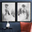 «Soft Silhouette I», ensemble de 2 reproductions d'art-956800003-956800014-1031789602