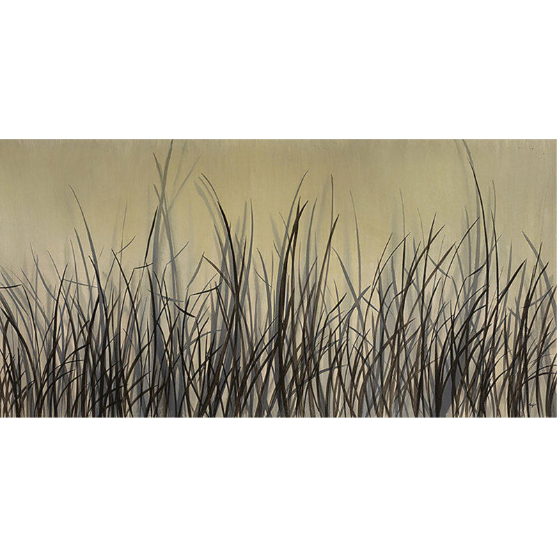 Wetland Brush Print by Kari Taylor, 30" H x 60" W x 1.5" D, Image Brush Gel