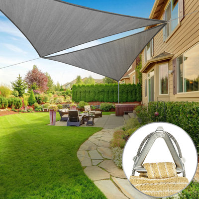 Voile d'ombrage Colourtree Triangle Pro Ring