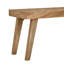 Banc en bois de manguier, naturel