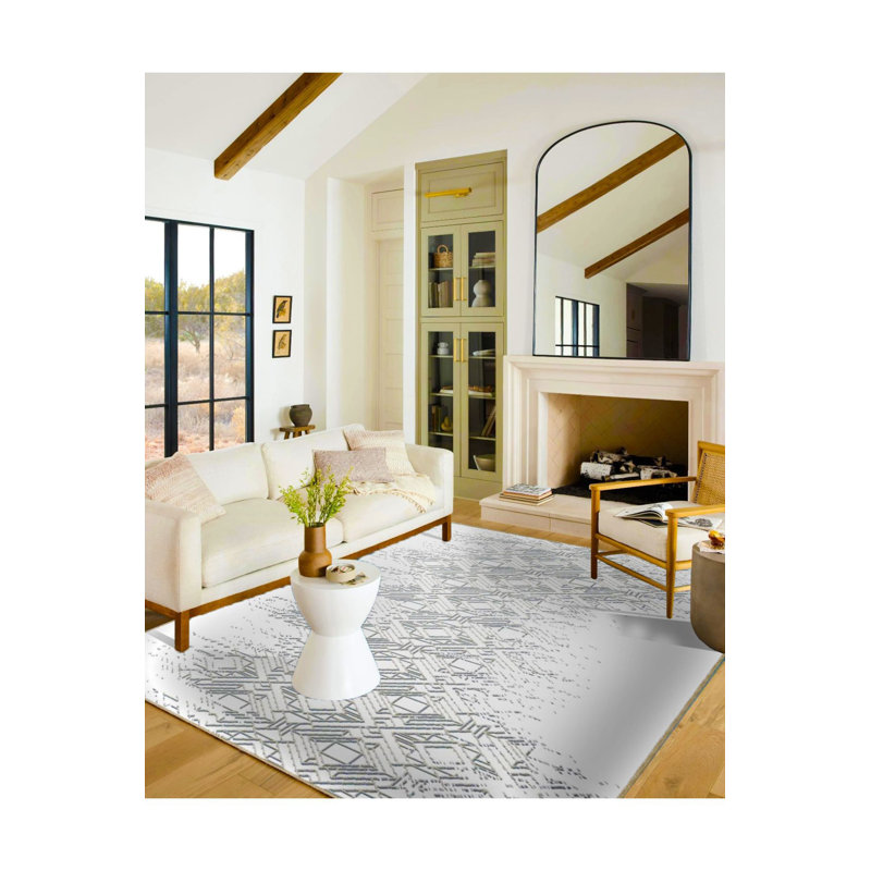 Tapis lavable Soft Diamond, Carré 3 pi 3 po