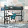 Harold Twin Loft Bed with Built-in-Desk by Viv + Rae™