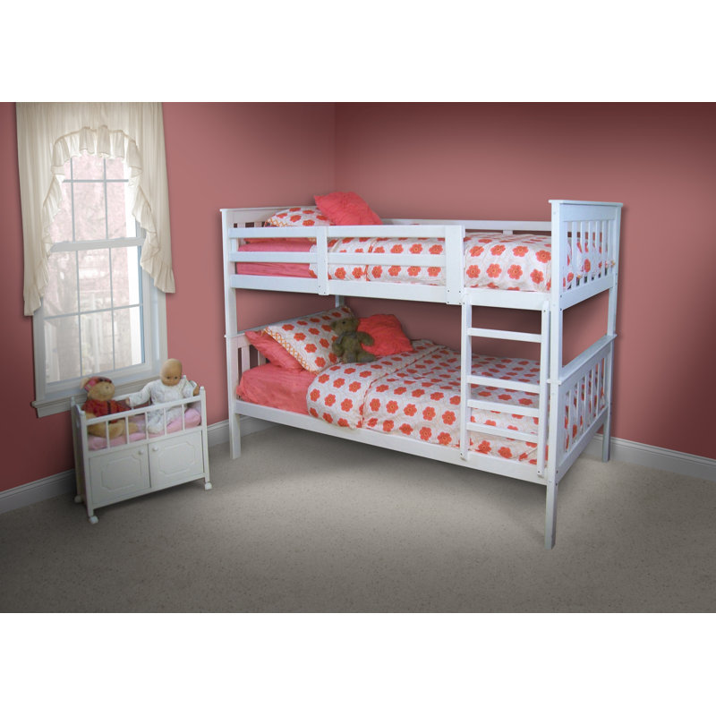 Oakledge Kids Twin Bunk Bed, White