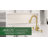 Pull Down Kitchen Faucet with Single Handle and Deck Plate-66096654