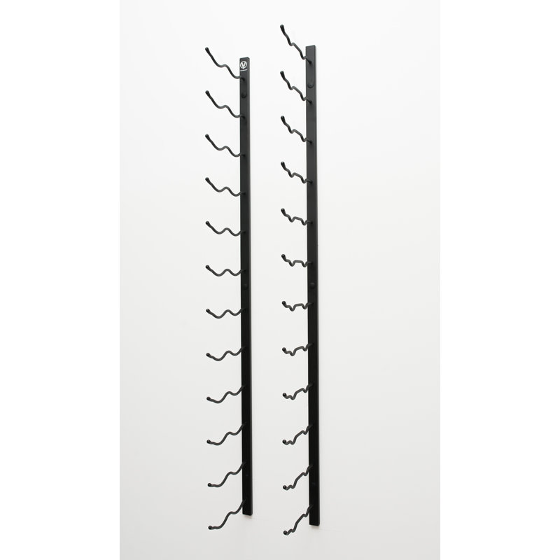 Rebrilliant Indurial Wall Mounted Wine Bottle Rack