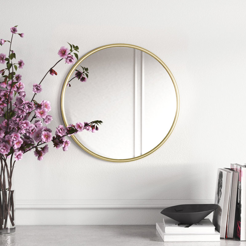 Miroir de salle de bain Aurilla, Bronze (or)