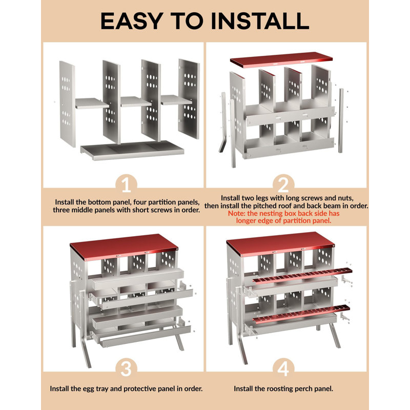 Stainless Steel Nesting Boxes