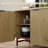 Lizabeta 66" Reeded 4-Door Sideboard with Adjustable Shelf-662840286