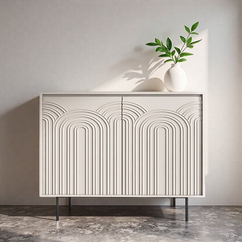 Buffet de 43,31 po de largeur Wentzville, H 35,43 po x l 43,31 po x P 15,75 po