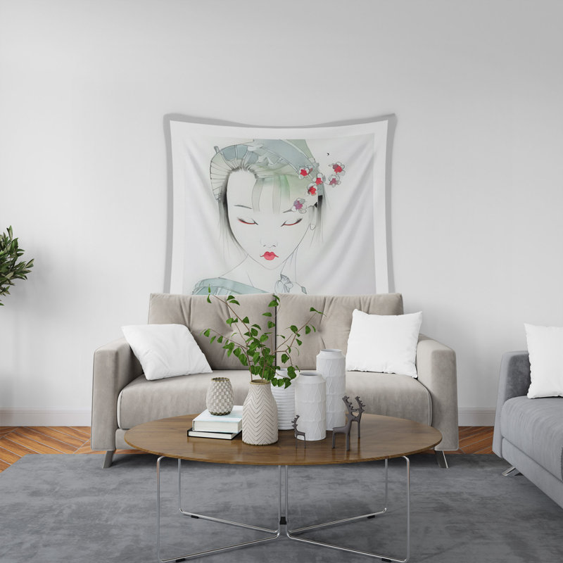 Tapisserie murale, H 88 po x l 104 po