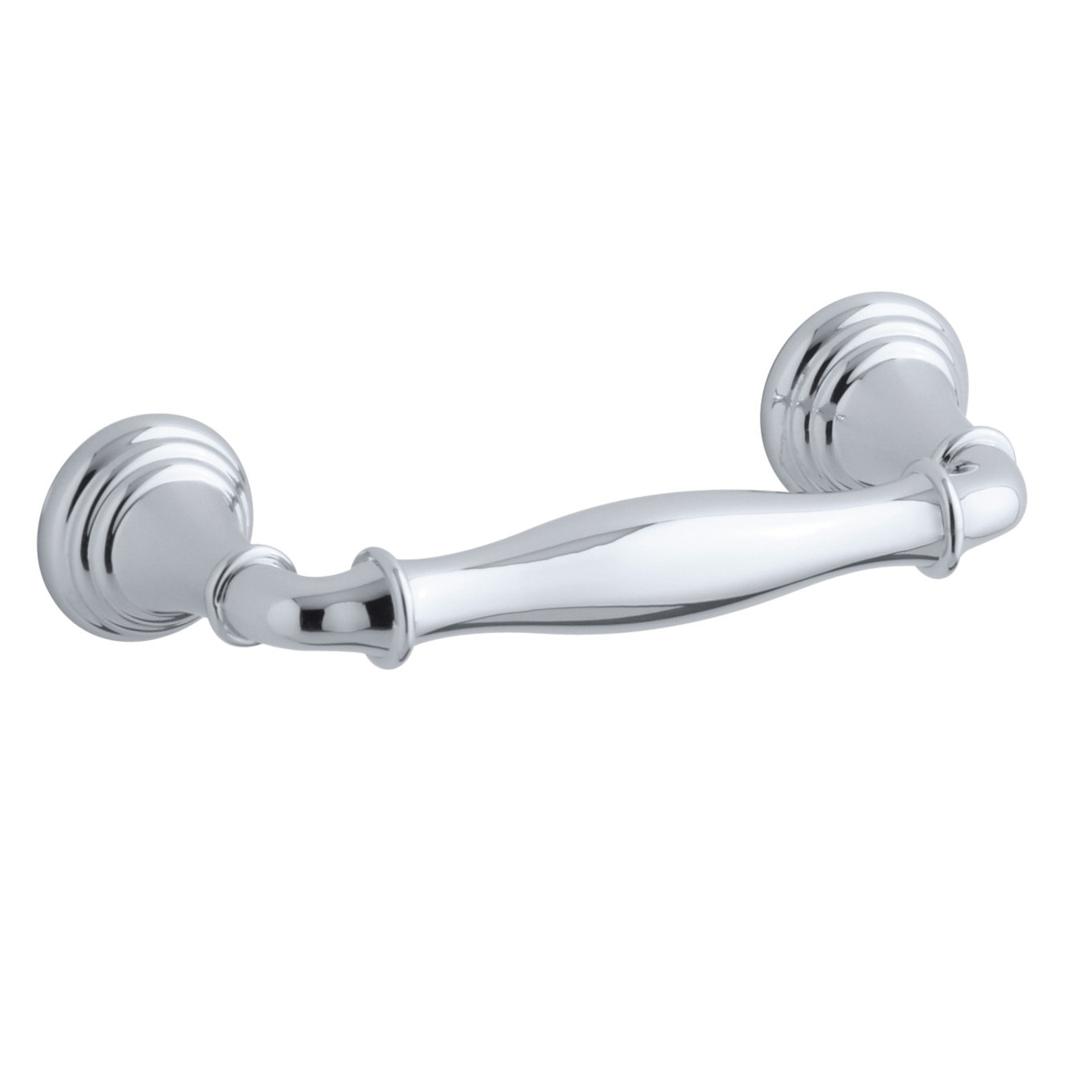 Devonshire 3" Bar Cabinet Pull, Polished Chrome