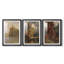 Paysage rétro CLXV III - impression encadrée de qualité supérieure sur mesure mat - 3 pièces-231610875-231610874