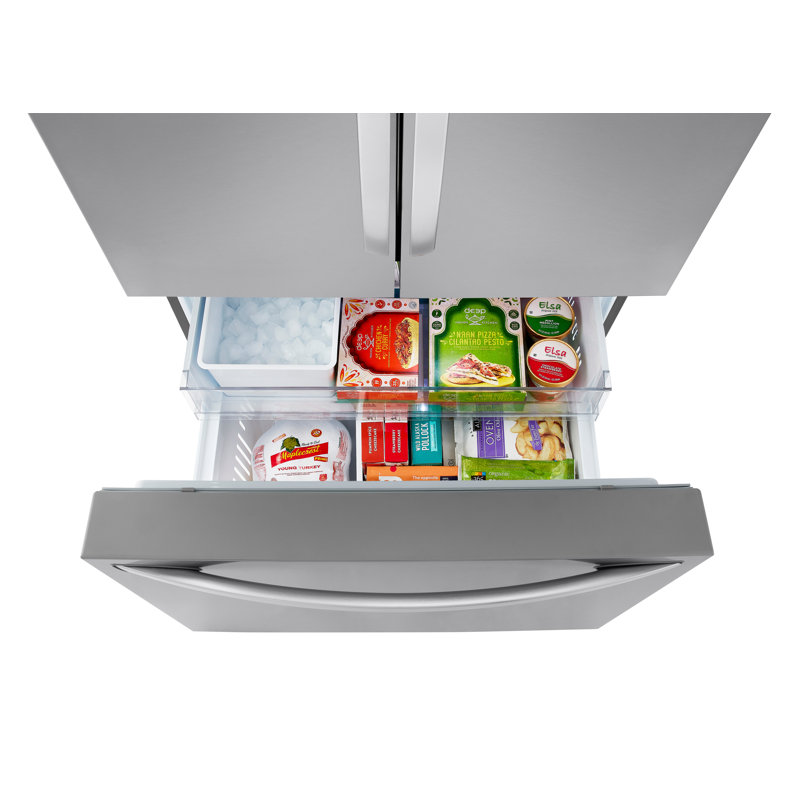 LG 36-inch MAX, French Door Refrigerator - Stainless Steel, 32 cu. ft.