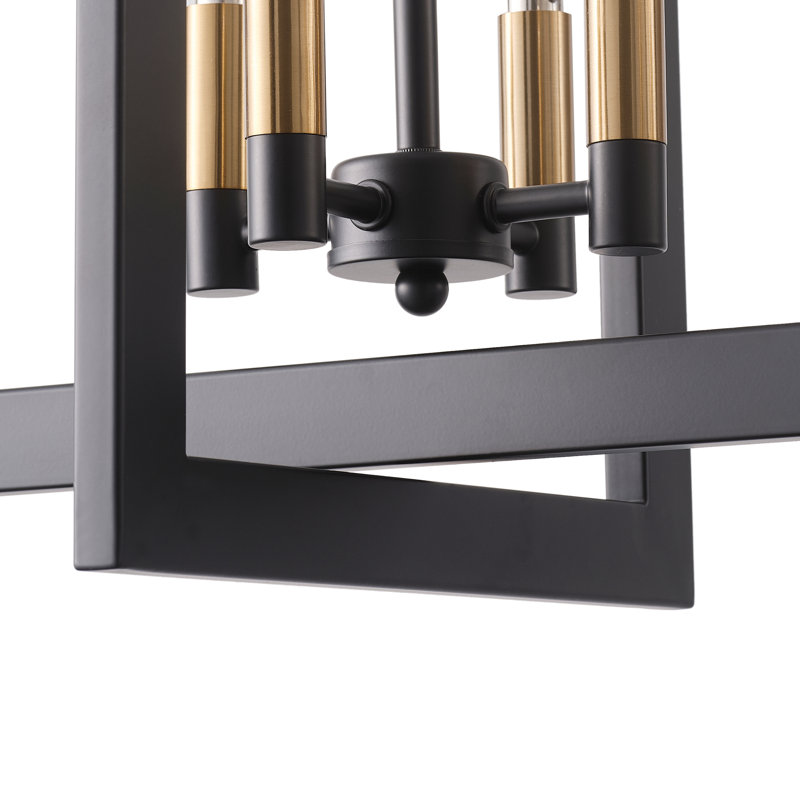 Lennain 8 - Light Dimmable Geometric Chandelier
