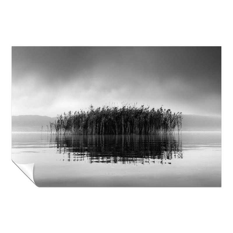 Foggy River - No Frame Print, 51cm H x 76cm W x 0.5cm D