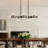 Faustena 12 - Light Dimmable Bubble Glass Sputnik Modern Linear Chandelier-755980356
