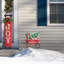 Piquet de jardin en métal 30 "H" Merry Christmas "