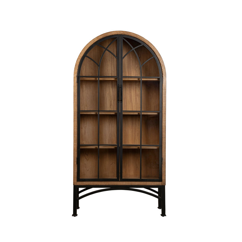 Victoria Dracaea 83" Tall Cabinet, Antique Natural