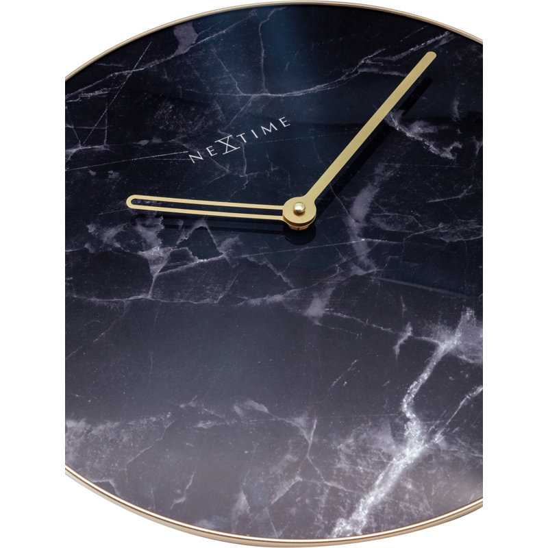 Burkburnett Marble Print 16" Wall Clock