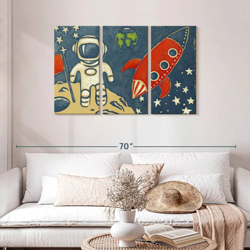 Oberle Space Explorer I, 28" H x 45" W