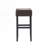 Bonded Leather Backless Bar Stool Set Ideal for Bars, Kitchen Counters and High Tables, Offering Comfort and Style