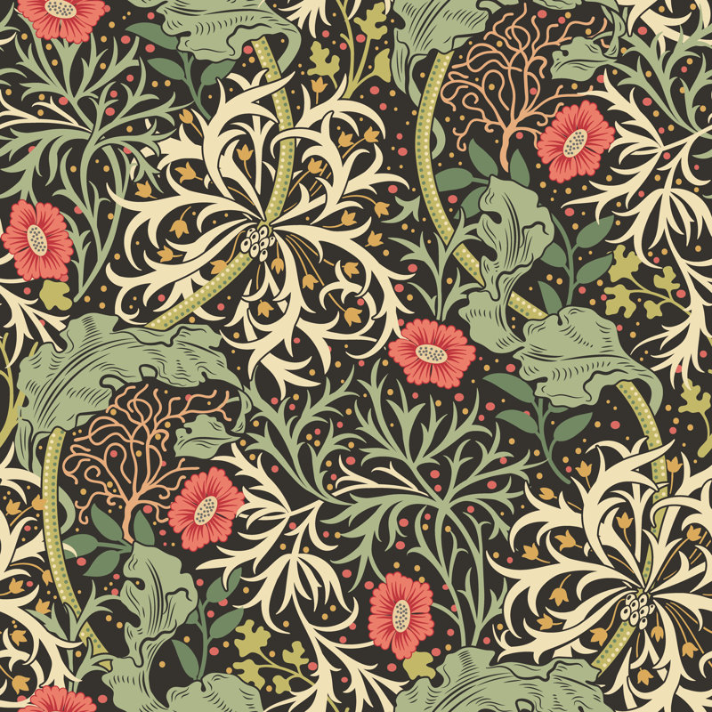 Padstow 10m x 50cm Wallpaper Roll, Slate Mix