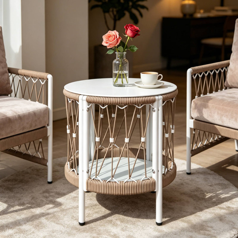 Table d'appoint d'extérieur 17,32 po Bohemian Garden