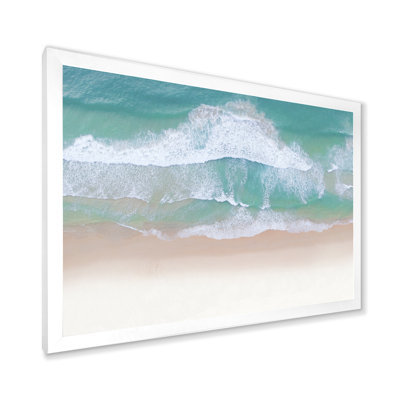 Reproduction d'art nautique et côtier sur toile Ocean Beach