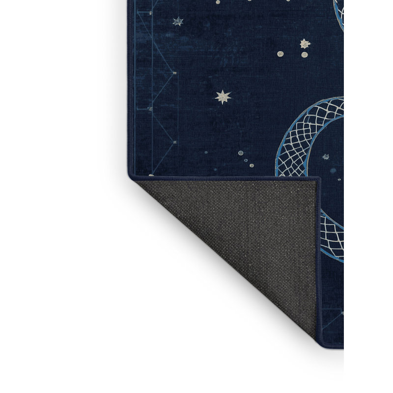 Tapis moelleux moelleux d'inspiration marocaine Howell, 5 x 7