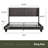 Nestl Wingback Diamond Upholstered Platform Bed-101072303-101072305
