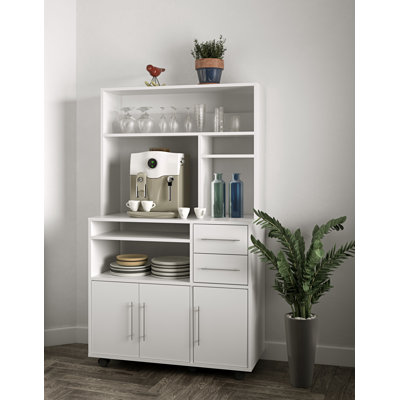 Seyma Wood Kitchen Cart