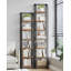 Bookcase, Narrow Bookcase Shelving Unit for Living Room, Office, Sturdy, Bedroom, Industrial -466494028-466494029