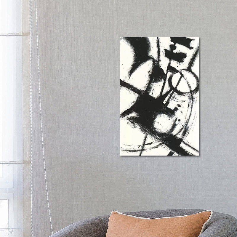 Expression Abstract II.A, 20.32 cm H x 30.48 cm W, Wrapped Canvas