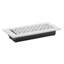 Grille en fonte d'aluminium Achtek 4 po x 8 po-81354503-81355419