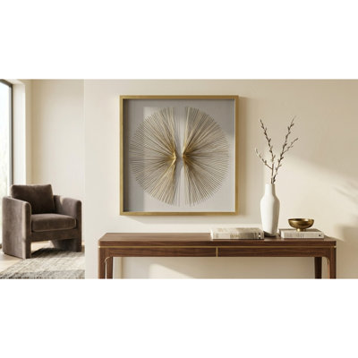 Handmade Abstract Wall Decor on Metal