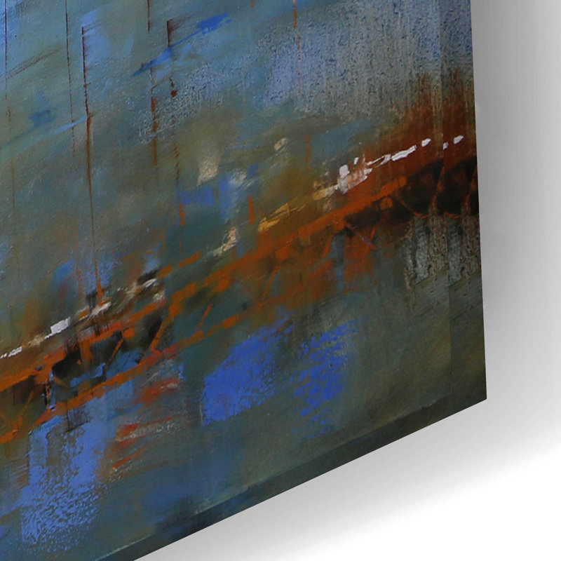 «Golden Gate Vista» par Mark Lague, art mural en verre acrylique, H 16 po x l 24 po x P 0,2 po