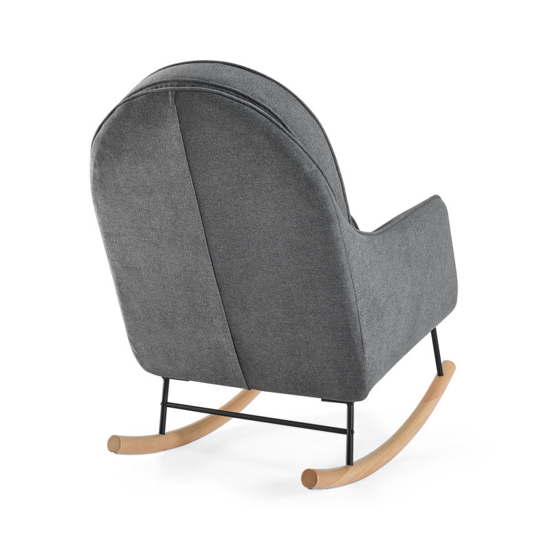 Ella Rocker, Stone Gray/Black