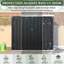 Outdoor Trash Can Storage Shed For 3 Garbage Cans-135114328-134973479