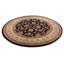 Tapis Sarouk traditionnel noir Belliere-21350751